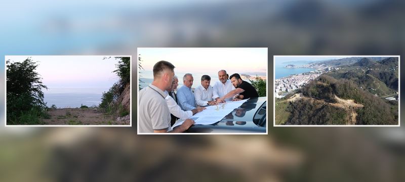 50 BİN METREKARELİK ALANA PROJELENDİRİLEN MİLLET ORMANI’NIN YAPIMI DEVAM EDİYOR