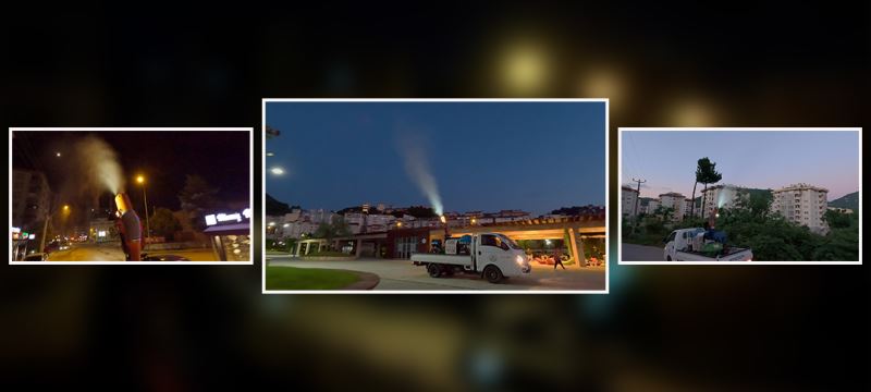 SİVRİSİNEK VE HAŞERELERLE MÜCADELE SÜRÜYOR