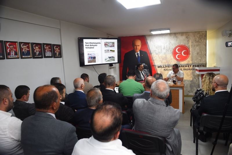 Başkan Vidinlioğlu Seçim Startını MHP İl Başkanlığından Verdi