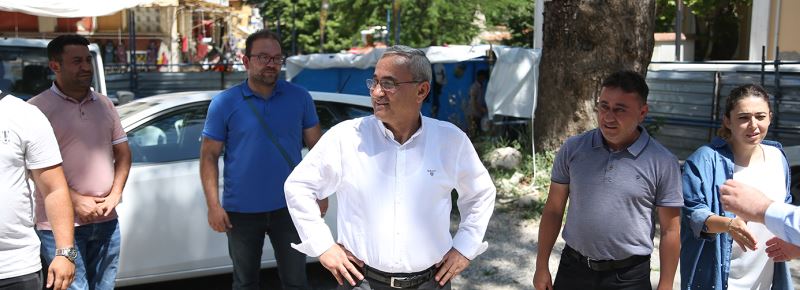 ÇAMLIBAHÇE PARKI TARİHİ DEĞERLERİMİZİ GÜN YÜZÜNE ÇIKARTACAK