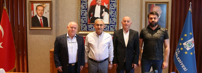 GOSTIVAR BELEDİYE BAŞKAN YARDIMCILARI GZİM VE DURMİŞİ’DEN BAŞKANIMIZ IŞIK’A ZİYARET
