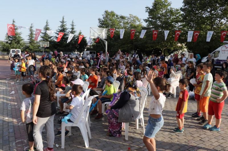 AKPINAR’DA ÇOCUKLAR ‘BİZİM KÖYDE ŞENLİK VAR’ ETKİNLİKLERİYLE DOYASIYA EĞLENDİ