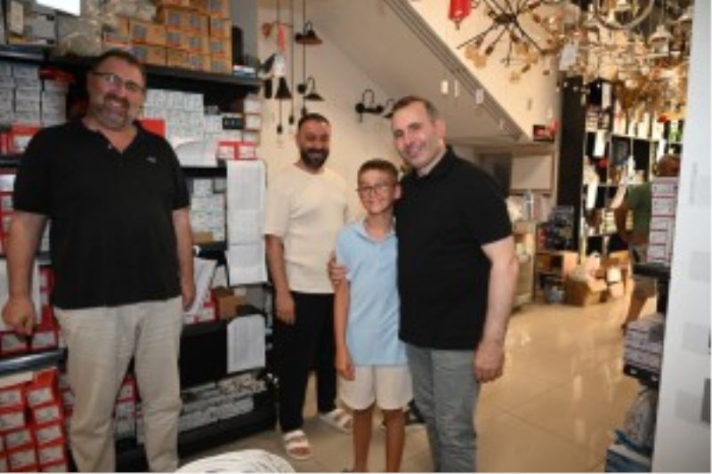 BAŞKAN TUTUK HAFTA SONUNU ESNAFLA GEÇİRDİ