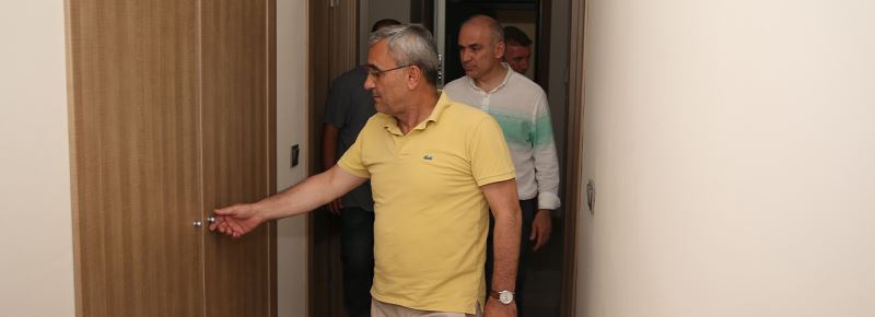 BAŞKANIMIZ IŞIK, KENTSEL DÖNÜŞÜMDEKİ ÖRNEK DAİREYİ GEZDİ