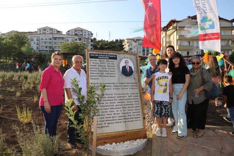 MERHUM DOÇ. DR. UTKAN MUTMAN’IN AİLESİNDEN İZMİT BELEDİYESİNE TEŞEKKÜR