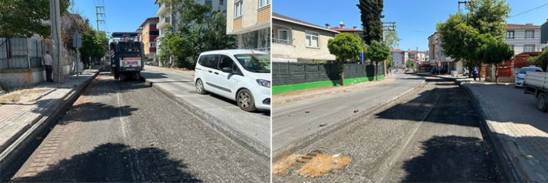 Darıca’nın yol ve kaldırımları yenileniyor