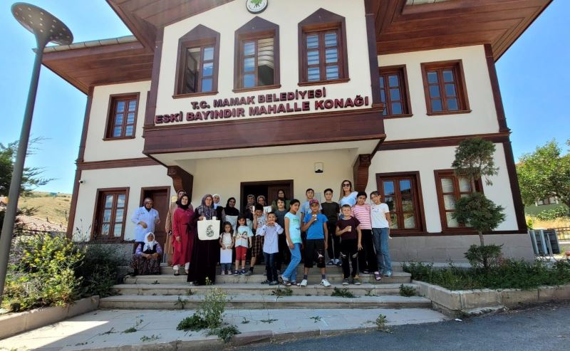 Mahalle Konaklarında Yaz Etkinlikleri