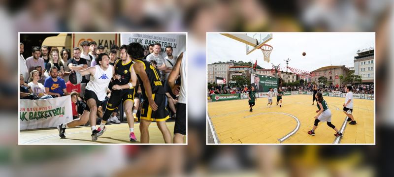 42 TAKIMIN YARIŞACAĞI SOKAK BASKETBOLU BAŞLIYOR