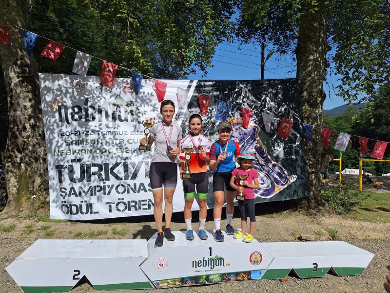Büyükşehir’in başarılı pedalları podyumu boş bırakmadı