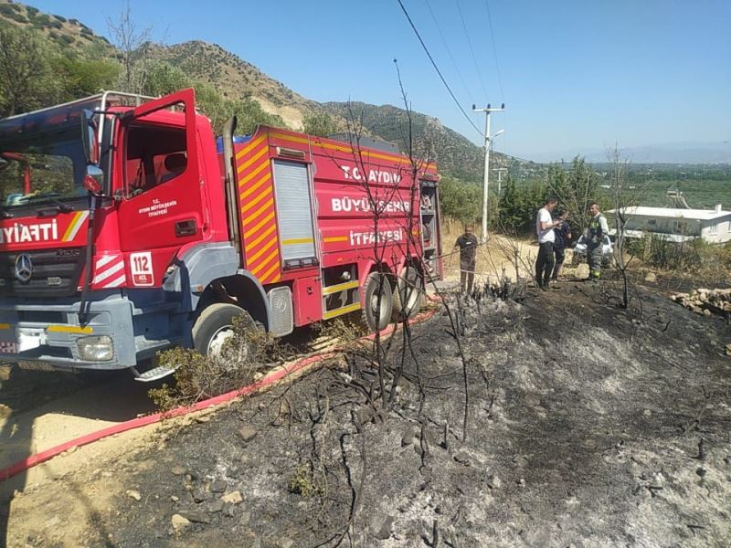 İNCİRLİOVA’DAKİ YANGIN KONTROL ALTINA ALINDI