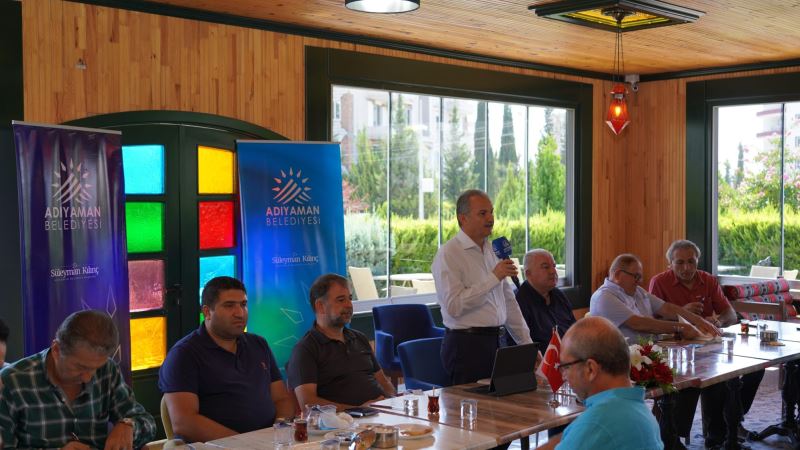 BAŞKAN KILINÇ, BASIN MENSUPLARI İLE BİR ARAYA GELDİ