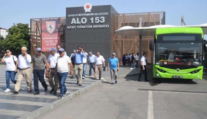 Büyükşehir’den muhtarlara proje tanıtım gezisi