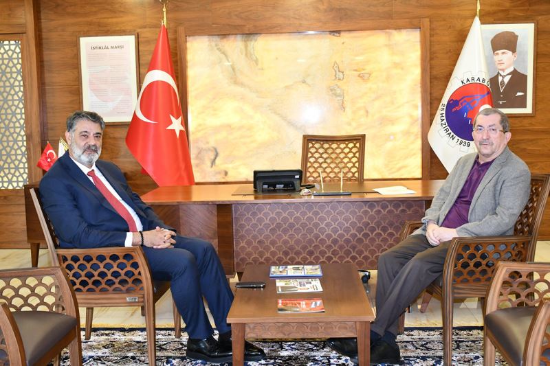 Polat’tan Başkan Vergili’ye Veda Ziyareti