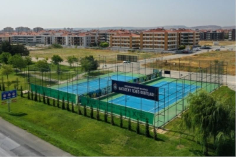 BATIKENT TENİS KORTLARI AÇILIYOR