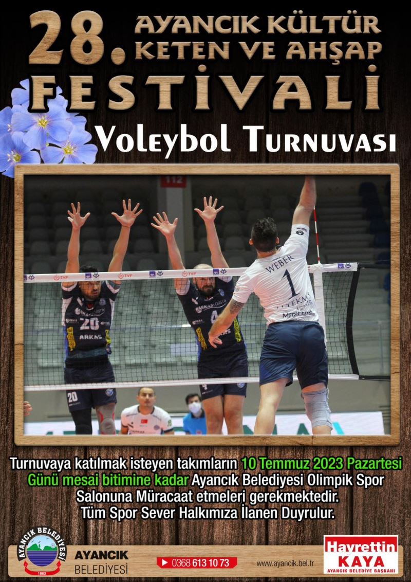 28. Ayancık Kültür, Keten ve Ahşap Festivali etkinlikleri ka..