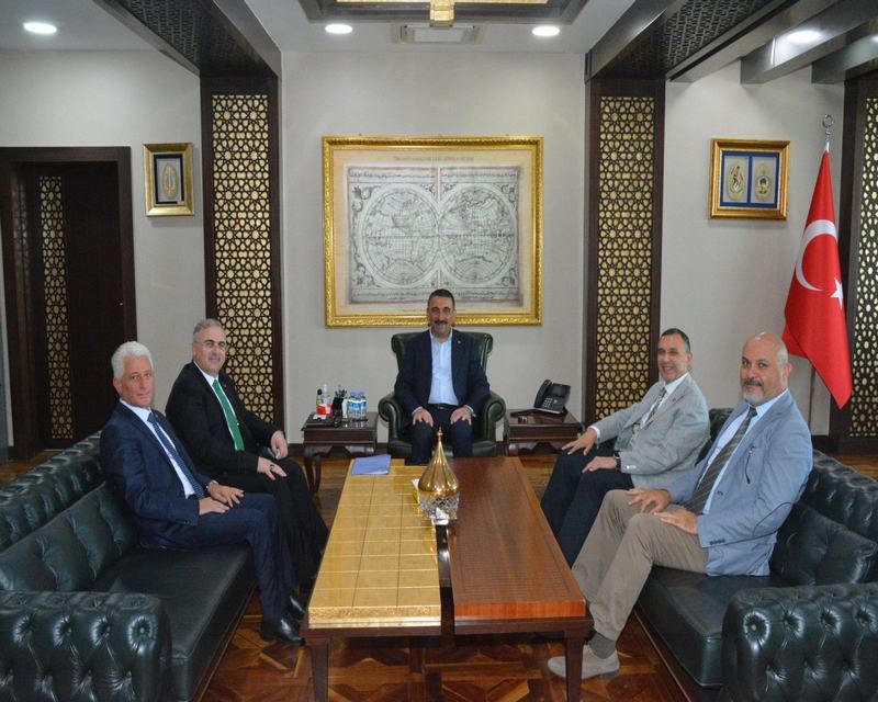 CUMHURBAŞKANI DANIŞMANI BAŞARAN’DAN VALİ / BELEDİYE BAŞKAN V. HACIBEKTAŞOĞLU’NA ZİYARET