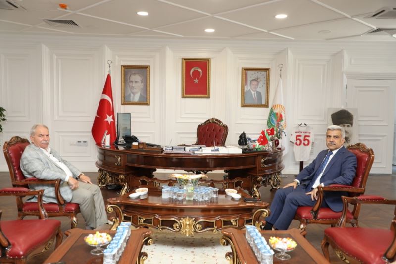 İL EMNİYET MÜDÜRÜ ÖZEN’DEN BAŞKAN DEMİRTAŞ’A İADE-İ ZİYARET