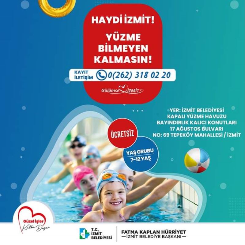 İZMİT BELEDİYESİNDEN ‘BELEDİYE HAVUZUNA ZAM GELDİ” HABERİNE AÇIKLAMA