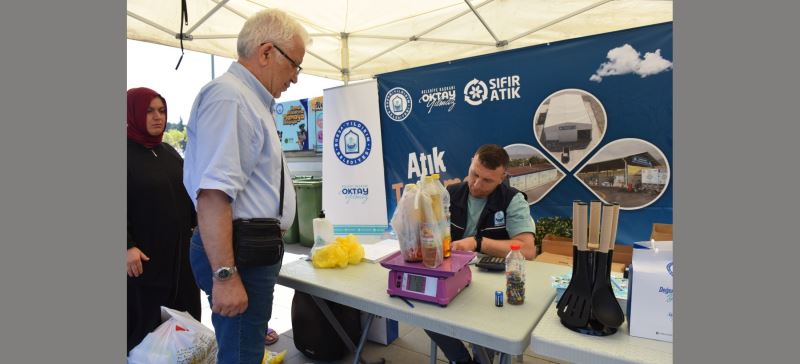 YILDIRIM’DA ‘ATIK’LAR HEDİYEYE DÖNÜŞTÜ