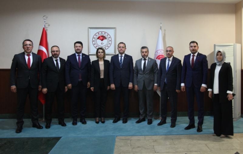 Nevşehir Heyetinden Bakan Yardımcısı Gizligider’e Ziyaret
