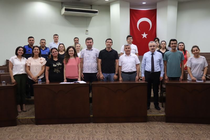 Nazilli Belediyesi Personeli Hizmet İçi Eğitimlerle kendini geliştiriyor