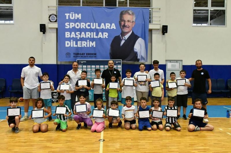 Yaz Spor Okulları’nda ilk dönem bitti