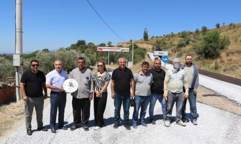 Soma’nın Yolları Büyükşehir ile Güzelleşti