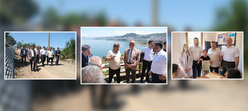 SANAYİ VE TEKNOLOJİ BAKAN YARDIMCISI İNAN GİRESUN’DA İNCELEMELERDE BULUNDU