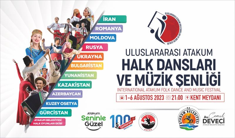 Dansın ve müziğin kalbi Atakum sokaklarında atacak