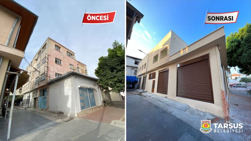 TARİHİ TİCARET MERKEZİ RESTORASYONUYLA TARSUS