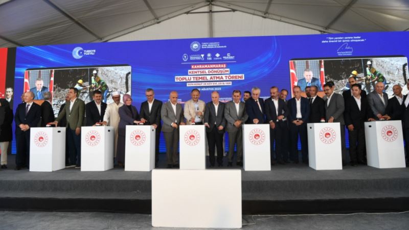 Yeni Kahramanmaraş’ın Temelleri Atıldı