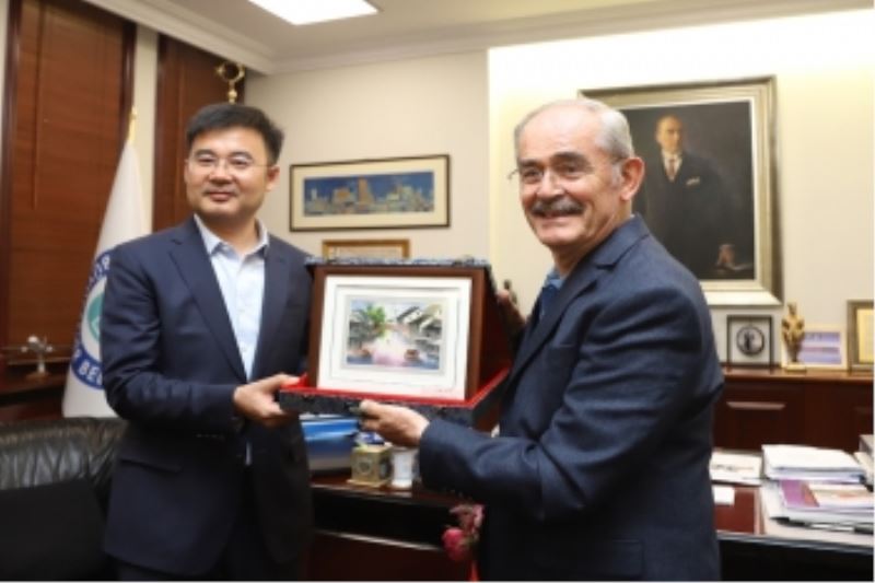 KARDEŞ ŞEHİR CHANGZHOU  DELEGASYONUNDAN BÜYÜKERŞEN’E ZİYARET