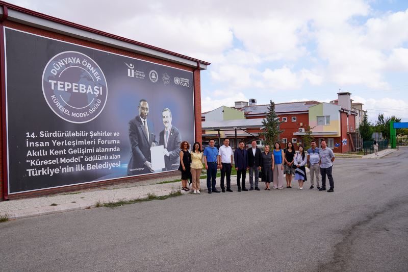 ÇİNLİ HEYETTEN TEPEBAŞI