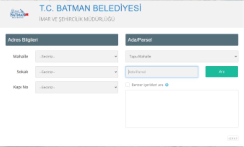 VATANDAŞIN İMAR İŞLEMLERİ İÇİN BELEDİYEYE GELMESİNE GEREK KALMAYACAK
