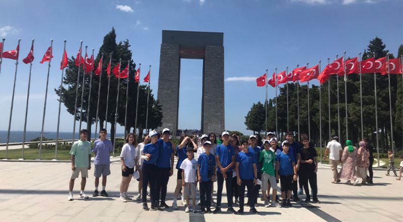 BAŞARILI SPORCULARIMIZ ÇANAKKALE’Yİ GEZDİ