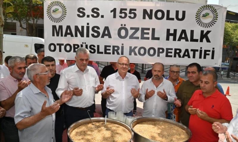 Başkan Ergün, Şoför Esnafının Aşure Hayrına Katıldı