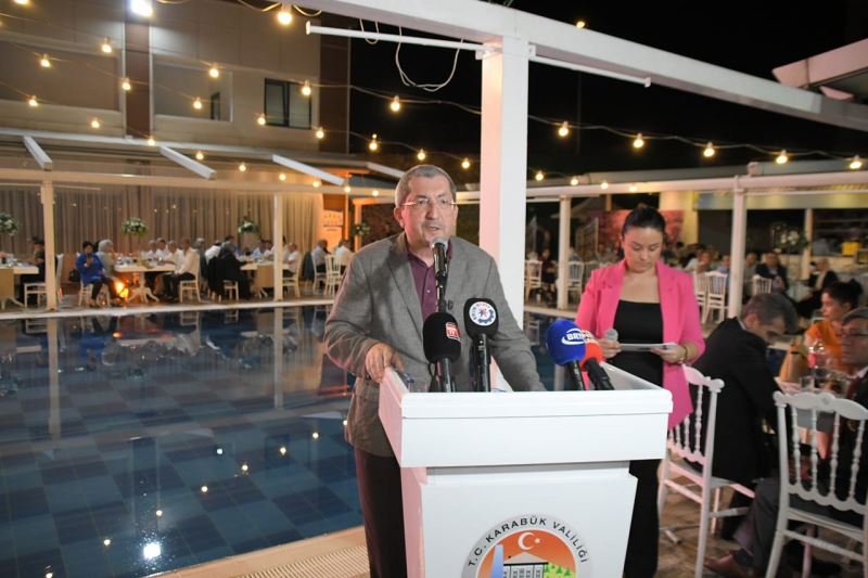 Başkan Vergili Gürel İçin Düzenlenen Veda Yemeğine Katıldı