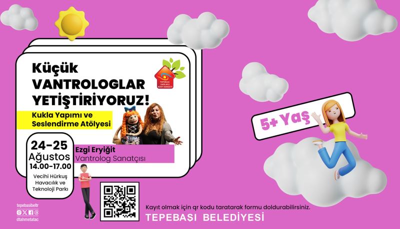 KUKLA YAPIMI VE SESLENDİRME ATÖLYESİ DÜZENLENECEK