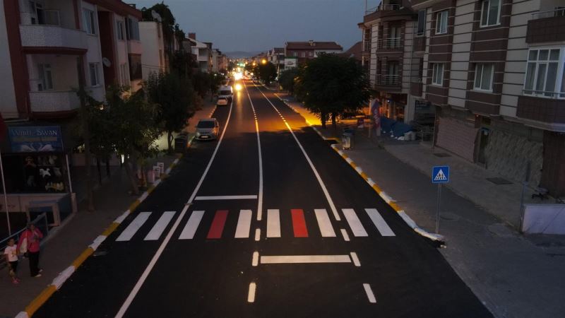 Çengel Caddesi’ne Sıcak Asfalt