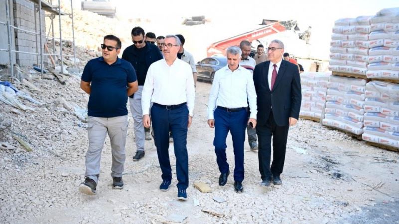 Başkan Güngör; “Pazarcık’ta Kalıcı Konutlar Hızla Yükseliyor”