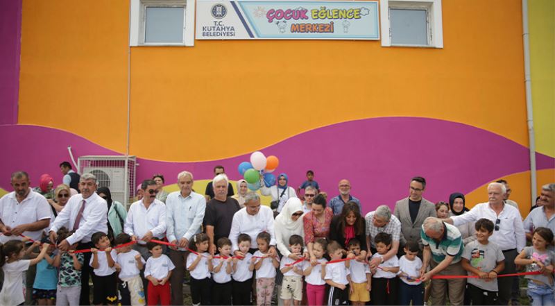 ÇOCUK EĞLENCE MERKEZİMİZ ŞEHRİMİZE HAYIRLI OLSUN