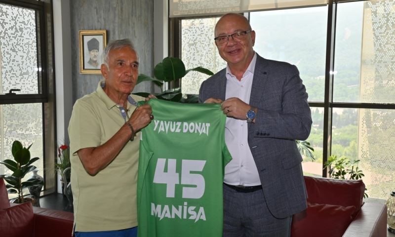Başkan Ergün, Gazeteci Yavuz Donat’a Çalışmaları Anlattı