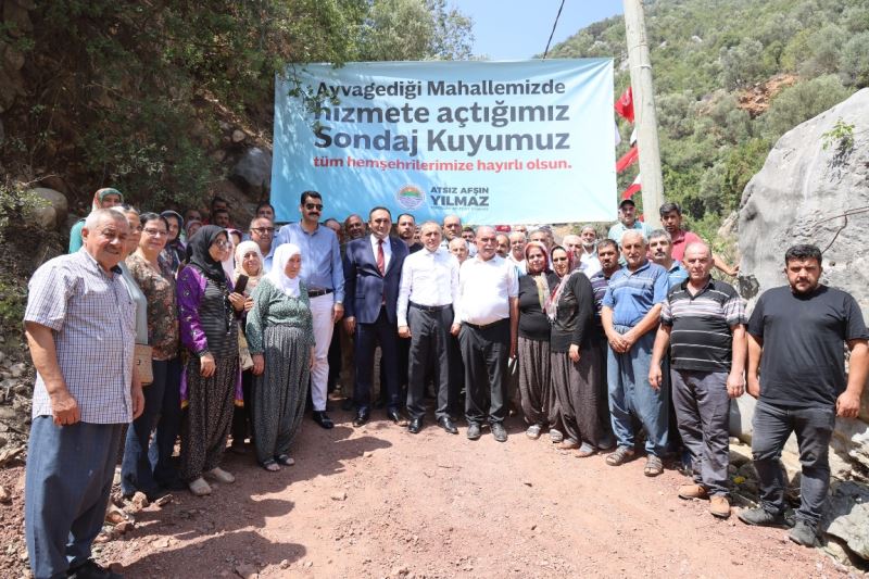 BAŞKAN YILMAZ’DAN ÇİFTÇİYİ SEVİNDİREN HİZMET