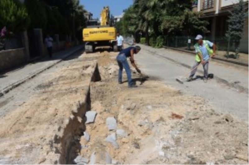 İSMETPAŞA MAHALLESİ’NDE ÇALIŞMALAR YOĞUNLAŞTI