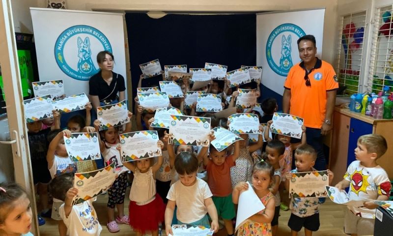 Gökkuşağı Miniklerine Afet Eğitimi Verildi