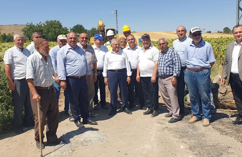 Büyükkılıç, Yemliha’da KASKİ’nin İçme Suyu Projesi’ni Yerinde İnceledi