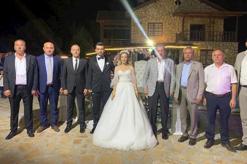 Başkan Vergili, Çalışkan ve Arslan Ailelerinin Düğün Merasimine Katıldı