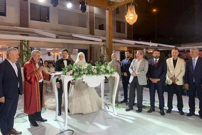 Başkan Vergili, Kayan ve Sönmez Ailelerinin Düğün Merasimine Katıldı