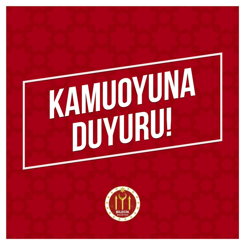 BELEDİYE BAŞKANLIĞINDAN VATANDAŞLARI BİLGİLENDİRİCİ AÇIKLAMA