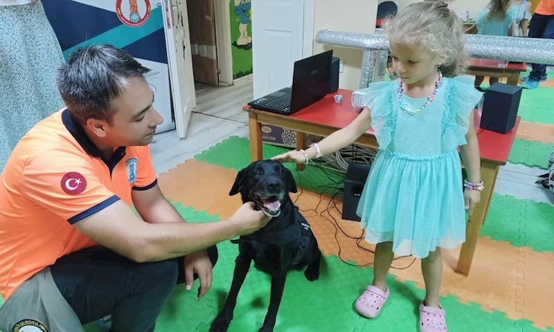 Turgutlu Ergenekon ÇKSM Miniklerine Afet Eğitimi Verildi